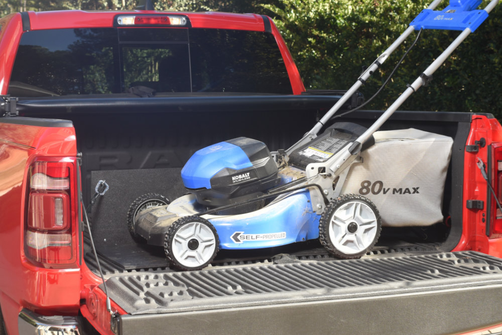 Slide Stop Mower